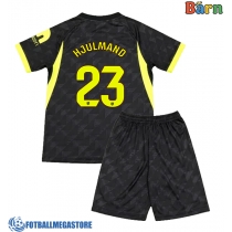 Fotballdrakt Barn Atletico Madrid Morten Hjulmand #23 Bortedraktsett 2026-27 Kortermet (+ Korte bukser)